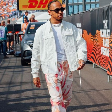 Lewis Hamilton is a British racing driver.